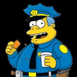 Chief Wiggum - Simpsons