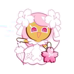 Cherry blossom cookie