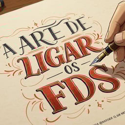 a arte de ligar o fds