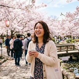若々しい日本語声