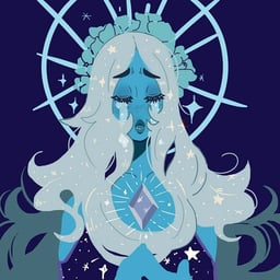 Blue diamond 