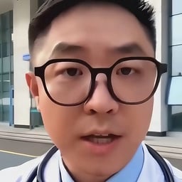戴眼镜医生