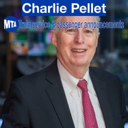 Charlie Pellet MTA Train service announcements