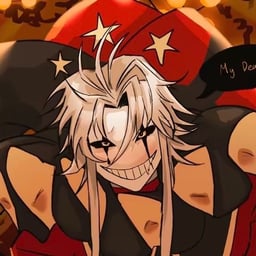 Pierrot from the freak circus