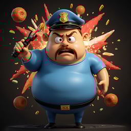 Barrito il Poliziotto Pazzo