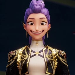 Rumi Las guerreras K-pop