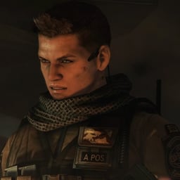 Piers es compañero de Chris Redfield.