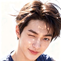 젊고 차분한 남성