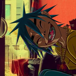 Stuart Harold pot/ 2D gorillaz 