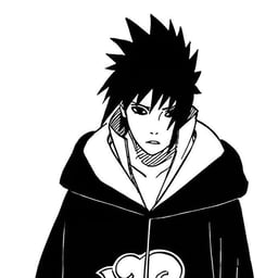 Intense Anime Character