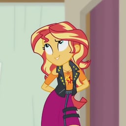 Sunset Shimmer voz latino (Equestria Grils)