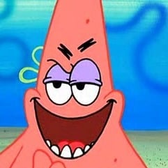Patrick star my voice SpongeBob SquarePants 
