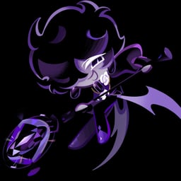 Black sapphire cookie