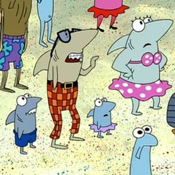 THERE ARE SHARKS IN THERE!!!