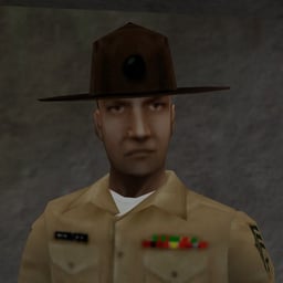 Drill Instructor. Sharpe(Half-Life Opposing Force)