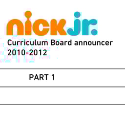 Nick Jr. curriculum announcer (2010-12) Part 1