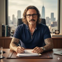 Confident Male Coach