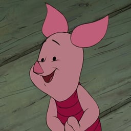 Piglet Winnie the Pooh)