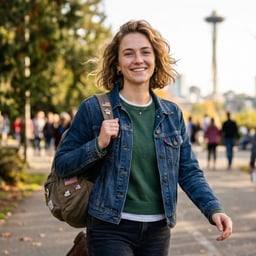 Engaging Female Host