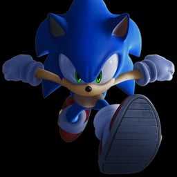 Sonic The Hegehog from Sonic unleashed