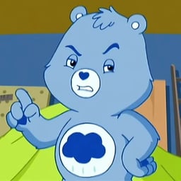 Grumpy Bear (Care Bears Adventures in Care-a-lotPT