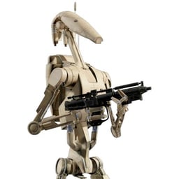 star wars, droides de batalla latino