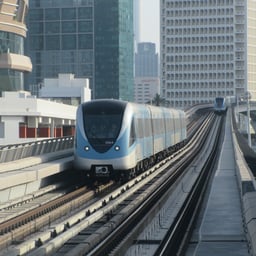 Dubai  metro announcement