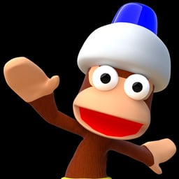 The ape escape, monkey