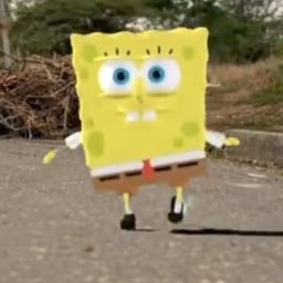Bob esponja me está persiguiendo 