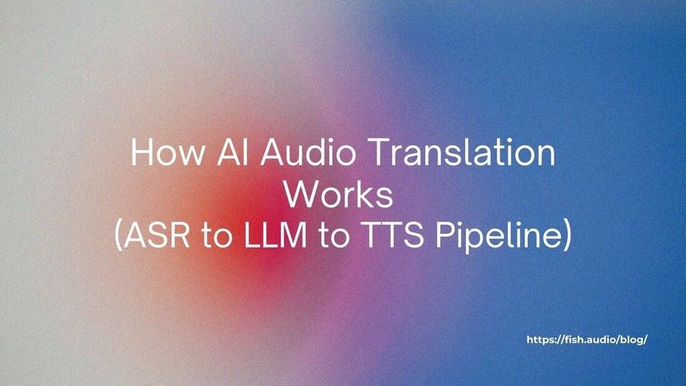 Cómo funciona la traducción de audio con IA (Flujo de ASR a LLM a TTS)